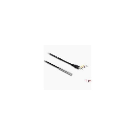 sonda de temperatura ds18b20 - senzor digital de precizie, conector jack 3.5 mm, cablu 1 metru