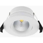 lightsolutions hilux ds8 white - spot led incastrat, design minimalist, performanta ridicata si finisaj alb mat
