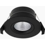 lightsolutions hilux ds8 black - spot led incastrat, design minimalist de contrast, performanta ridicata si finisaj negru 