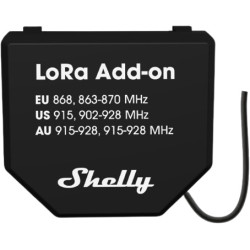 shelly pro lora add-on - modul de extensie pentru comunicatii la distanta mare (lora), compatibil cu seria shelly pro
