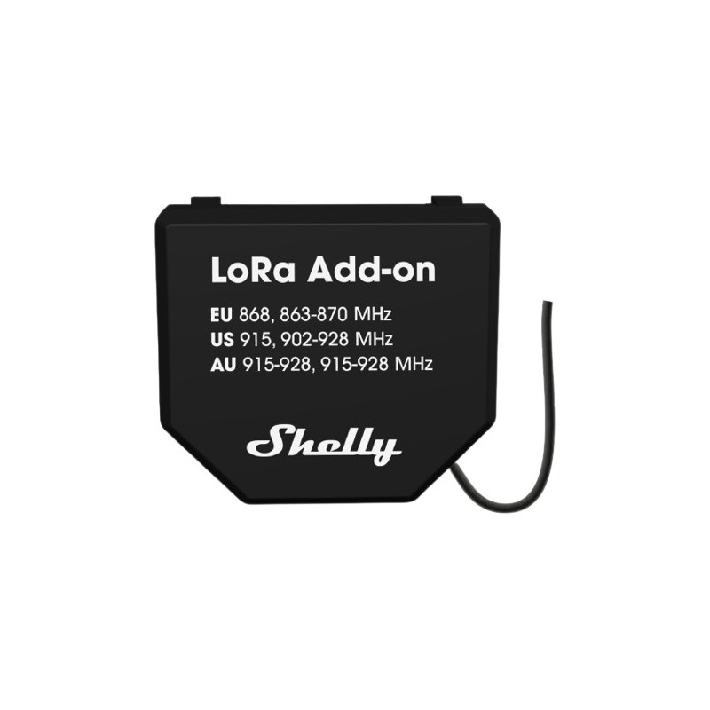 shelly pro lora add-on - modul de extensie pentru comunicatii la distanta mare (lora), compatibil cu seria shelly pro
