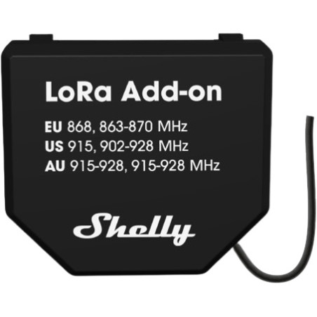 shelly pro lora add-on - modul de extensie pentru comunicatii la distanta mare (lora), compatibil cu seria shelly pro