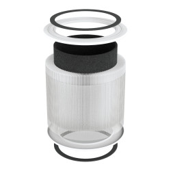 filtru purificator de aer levoit core 200s, 3 in 1, pre filtru, filtru hepa, filtru de carbon activ , alb