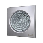 ventilator baie aura 5c silent gray metal, clapeta antiretur, motor long life 40000h, debit 180mc/h, o125mm, gray metal