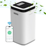 dezumidificator evoair, flexidry 12 smart, 12l/24h, senzor de umiditate, functie ionizare, uscare rufe, rezervor 2.2l, alb dezumidificator evoair, flexidry 12 smart, 12l/24h, senzor de umiditate, functie ionizare, uscare rufe, rezervor 2.2l, alb