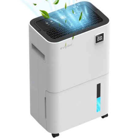 dezumidificator evoair, optidry 16, 16l/24h, senzor de umiditate, functie memorie, uscare rufe, rezervor 2l, display digital, al