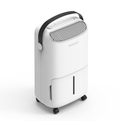 resigilat! dezumidificator evoair, novadry 12 smart, 12l/24h, senzor de umiditate, functie ionizare, uscare rufe, rezervor 2.5l,