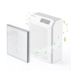 filtru purificator de aer evoair homi p300, 3in1, filtru true hepa, filtru carbon activ, prefiltru, original