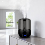 umidificator evoair luno black, smart, wifi, rezervor 2.5l, capacitate de umidificare 150 ml/h, senzor umiditate, autonomie 16 o umidificator evoair luno black, smart, wifi, rezervor 2.5l, capacitate de umidificare 150 ml/h, senzor umiditate, autonomie 16 o