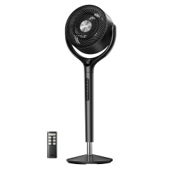 ventilator circular dreo dr-hpf022, telecomanda, 9 viteze, 3 moduri functionare, oscilatie automata 120°, timer 8h, motor d