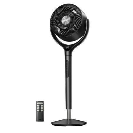 ventilator circular dreo dr-hpf022, telecomanda, 9 viteze, 3 moduri functionare, oscilatie automata 120°, timer 8h, motor d