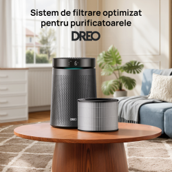 filtru purificator de aer dreo dr-hpa032 pentru purificator hap006, 3 in 1, pre-filtru, filtru true hepa, filtru carbon activ,