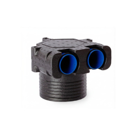 cutie plenum epp cu garnitura pentru flx d-75, take-off msf-125 flx-plo-75-2-100-f