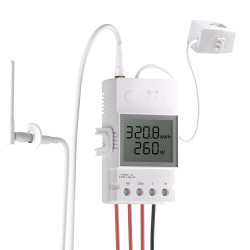 contor de consum de electricitate 100a wifi pow ring sonoff powct