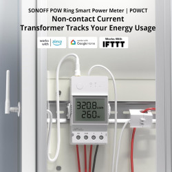 contor de consum de electricitate 100a wifi pow ring sonoff powct