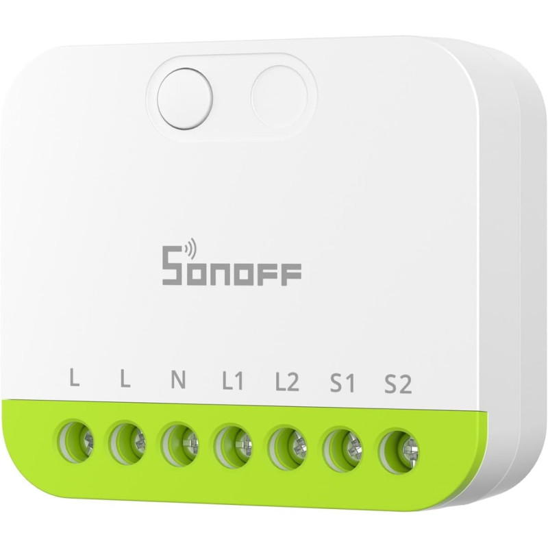 releu smart sonoff mini-zb2gs, zigbee, 2 canale, 16a, alb releu smart sonoff mini-zb2gs, zigbee, 2 canale, 16a, alb