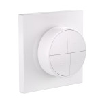 intrerupator smart sonoff fusion snzb-01m, 4 butoane, control prin zigbee, wireless, alb