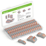 set 34 conectori rapizi pentru imbinare fire sonoff d1-1, 32a, gri