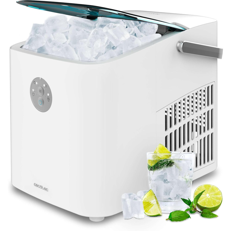 masina de facut cuburi de gheata cecotec chillin  ice 1200 go, 12kg 24h, 120w