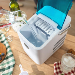 masina de facut cuburi de gheata cecotec chillin  ice 1200 go, 12kg 24h, 120w
