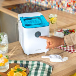 masina de facut cuburi de gheata cecotec chillin  ice 1200 go, 12kg 24h, 120w