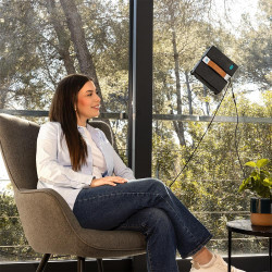 robot curatare geamuri cecotec conga windroid w50 double spray connected, pulverizare dubla, 4 moduri de pulverizare, telecomand