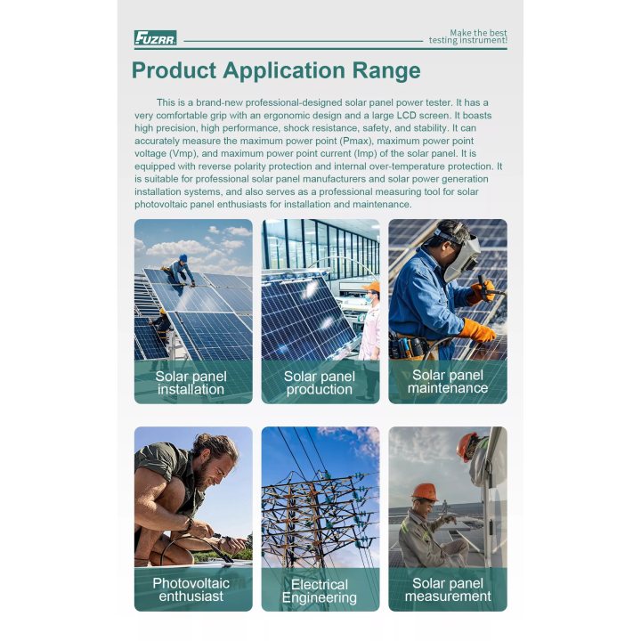 FR705 Solar MPPT Power Tester - FUZRR