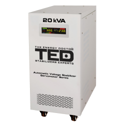 stabilizator retea maxim 20kva-svc cu servomotor monofazat ted001955