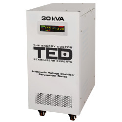 stabilizator retea maxim 30kva-svc cu servomotor monofazat ted001962