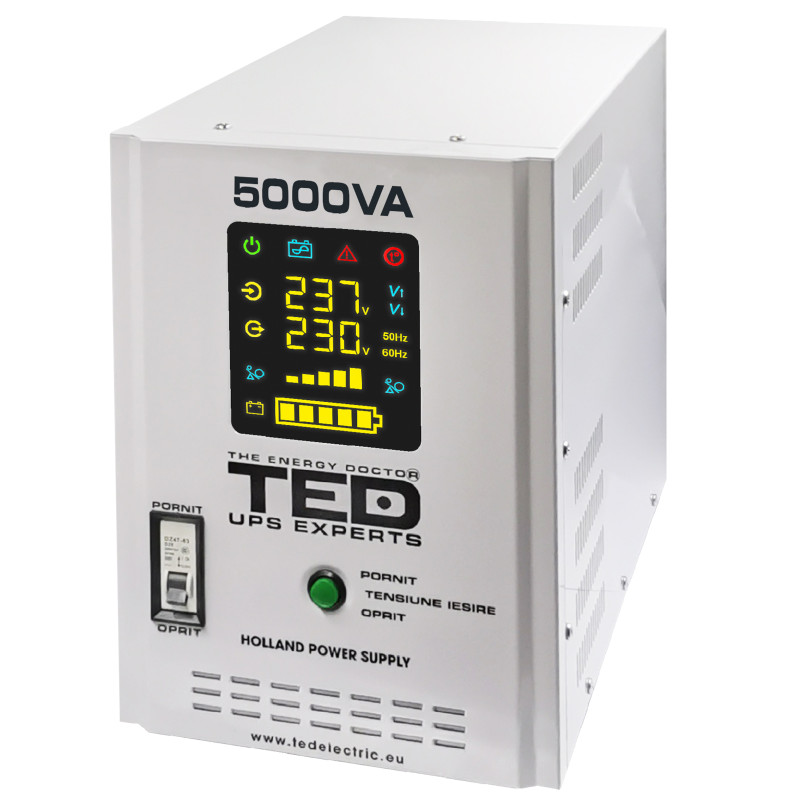 ups 5000va/3500w runtime extins utilizeaza doi acumulatori (neinclusi) ted electric - ted001689 ups 5000va/3500w runtime extins utilizeaza doi acumulatori (neinclusi) ted electric - ted001689