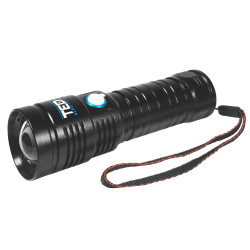 lanterna cu acumulator si zoom, include 1 x 26650, ym-123 ted