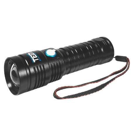 lanterna cu acumulator si zoom, include 1 x 26650, ym-123 ted