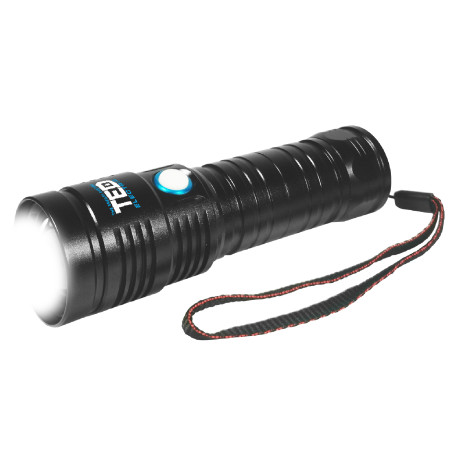 lanterna cu acumulator si zoom, include 1 x 26650, ym-123 ted