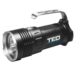 lanterna cu acumulator 3 led, include 4 x 18650, hl-l2-03 ted