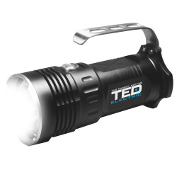 lanterna cu acumulator 3 led, include 4 x 18650, hl-l2-03 ted