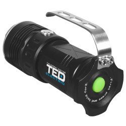 lanterna cu acumulator 3 led, include 4 x 18650, hl-l2-03 ted