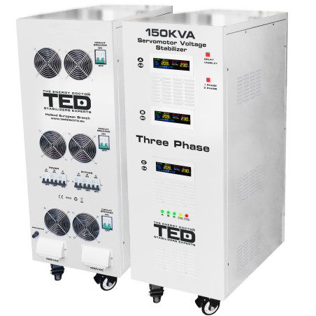 stabilizator retea maxim 150kva-svc cu servomotor trifazat-trifazat ted003591