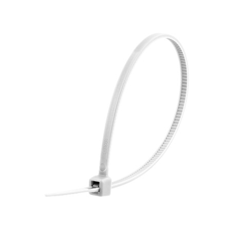 colier plastic 150mm x 2,5mm alb, ted
