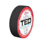 banda izolatoare 20m x 19mm neagra, ted banda izolatoare 20m x 19mm neagra, ted