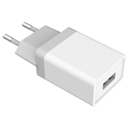 alimentator incarcator de la retea la 1x usb 1a 5w alb, golf gf-u1