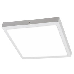 plafoniera led 24w 6400k patrata 1440lm pt, ted