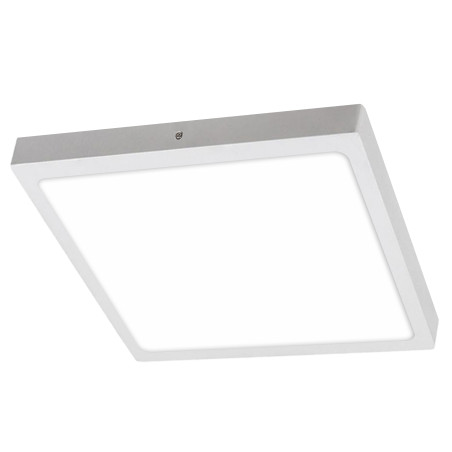 plafoniera led 24w 6400k patrata 1440lm pt, ted