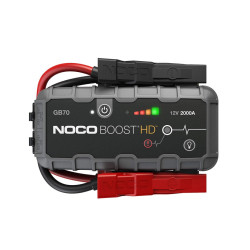 robot pornire auto, jump starter auto 12v portabil, curent pornire 2000a litiu-ion, noco boost gb70