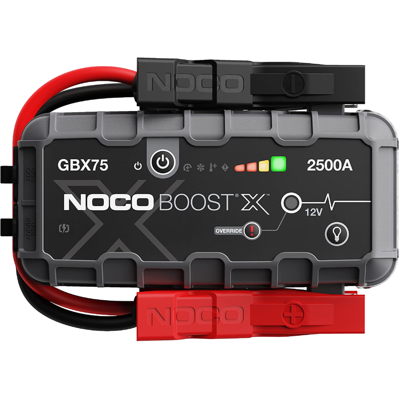 robot pornire auto, jump starter auto 12v portabil, curent pornire 2500a litiu-ion, noco boost gbx75