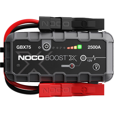 robot pornire auto, jump starter auto 12v portabil, curent pornire 2500a litiu-ion, noco boost gbx75