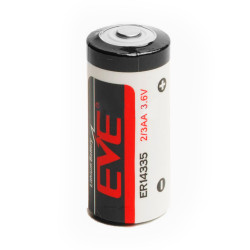 baterie litiu 3.6v 2/3aa 14335 sl-861/s 1650mah, dimensiuni 23.9 x 28.1 mm eve bulk