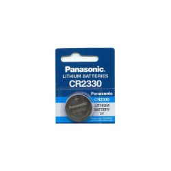 baterie litiu 3v cr2330 255mah, dimensiuni 23 x 30 mm panasonic blister 1