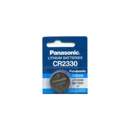 baterie litiu 3v cr2330 255mah, dimensiuni 23 x 30 mm panasonic blister 1