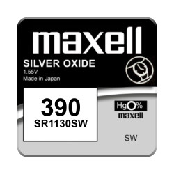 baterie ceas sr1130sw 389 390 1.55v 79mah maxell blister 1