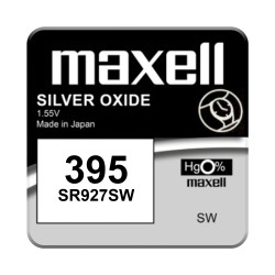 baterie ceas sr927w 395 399 1.55v 55mah maxell blister 1